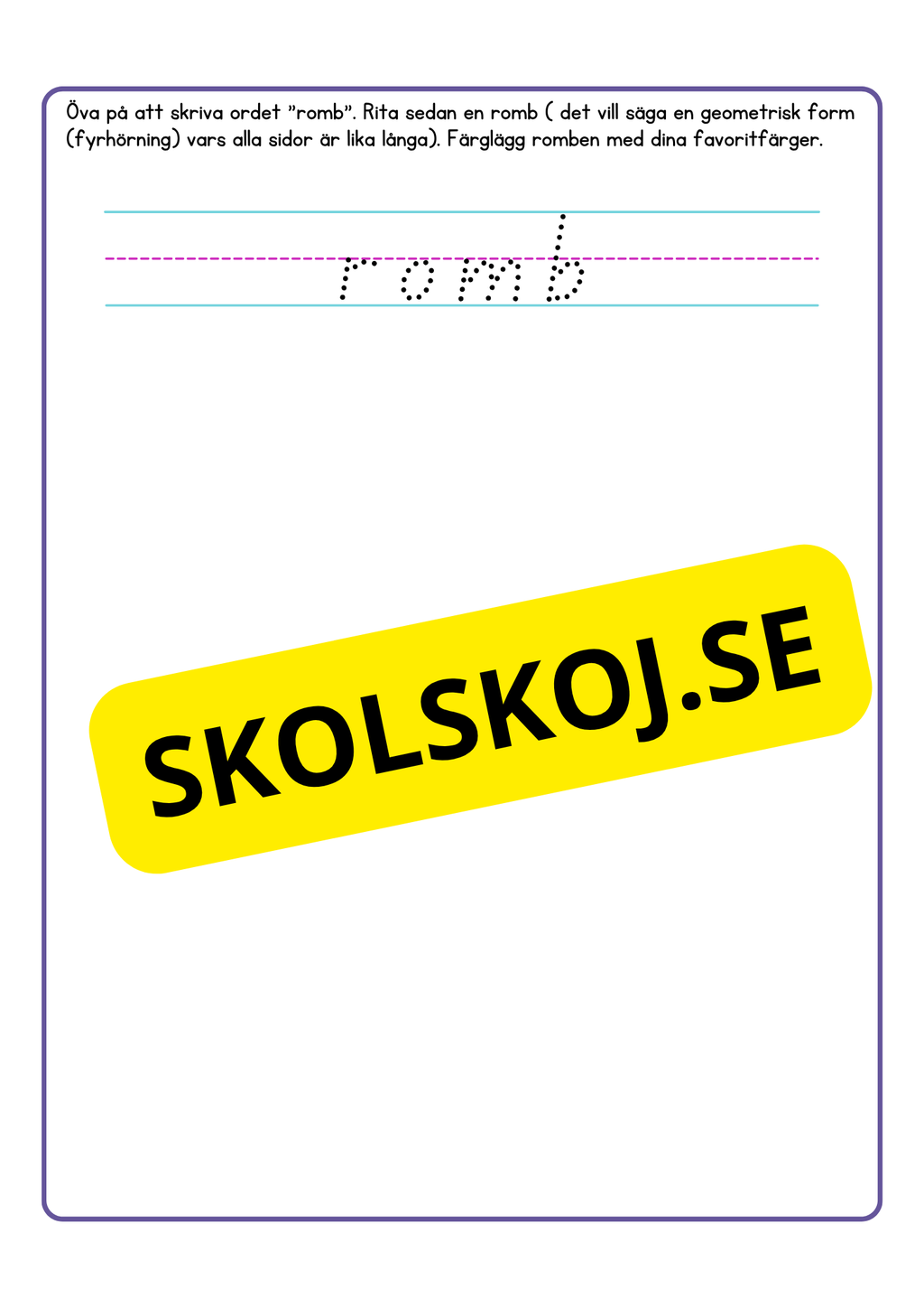 Enkel geometri – Stort paket