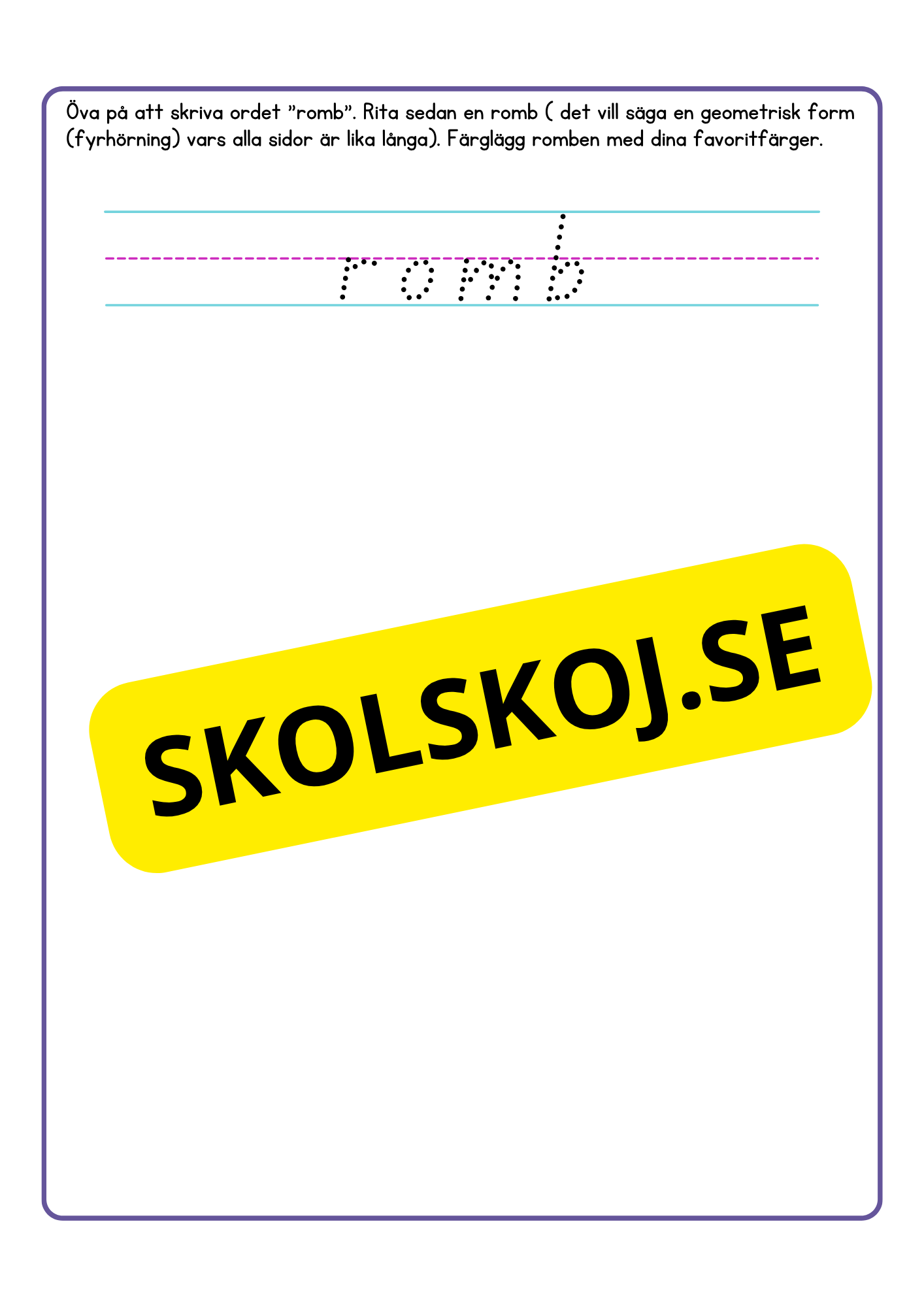 Enkel geometri – Stort paket