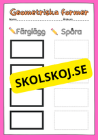 Enkel geometri – Stort paket
