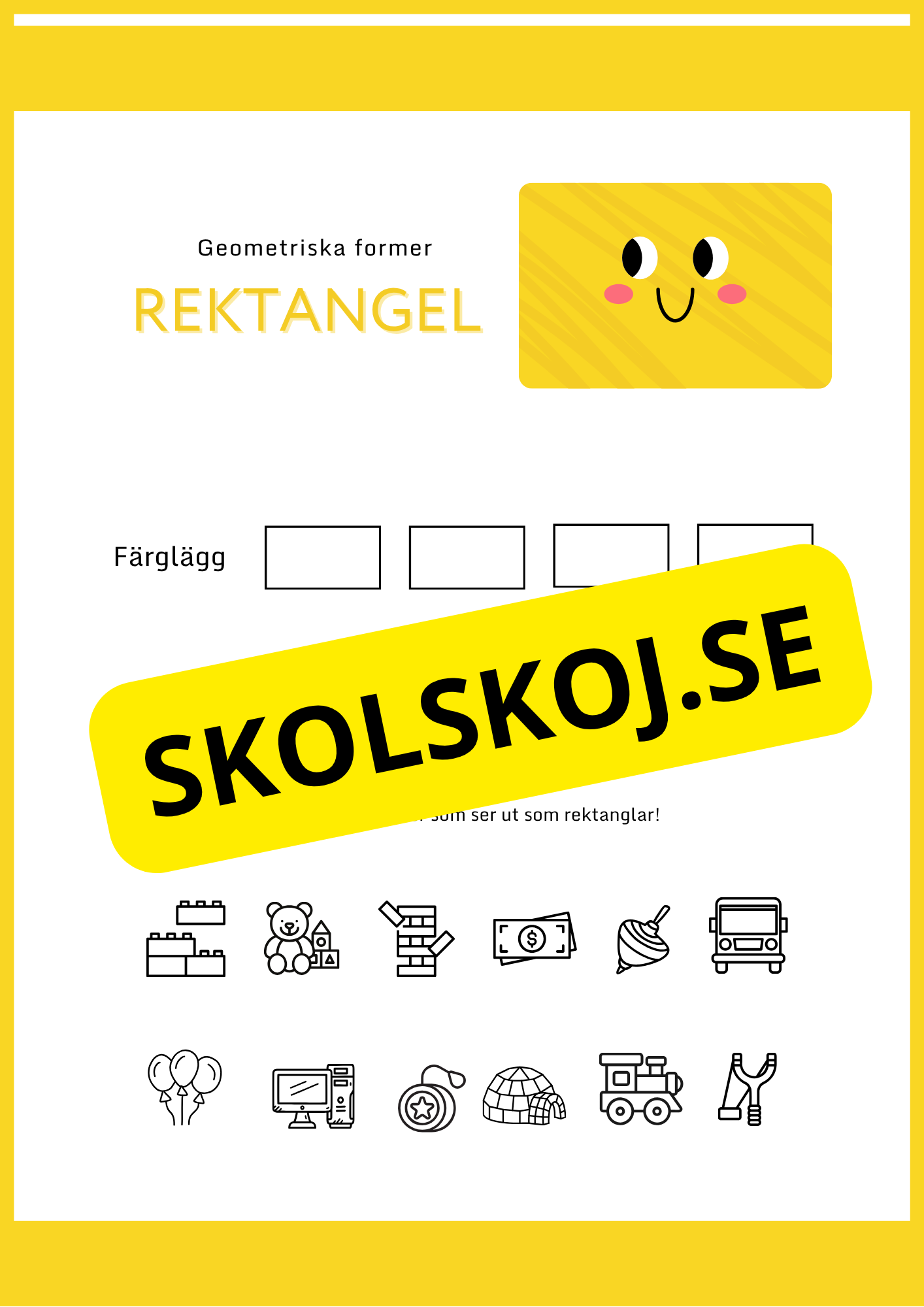 Enkel geometri – Stort paket