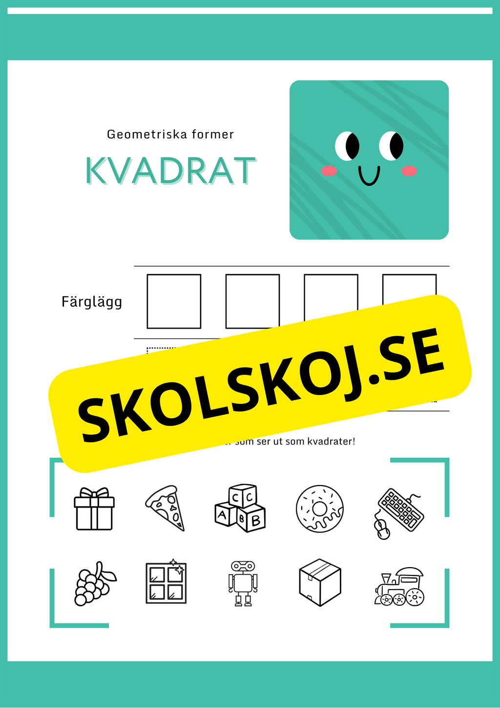 Enkel geometri – Stort paket