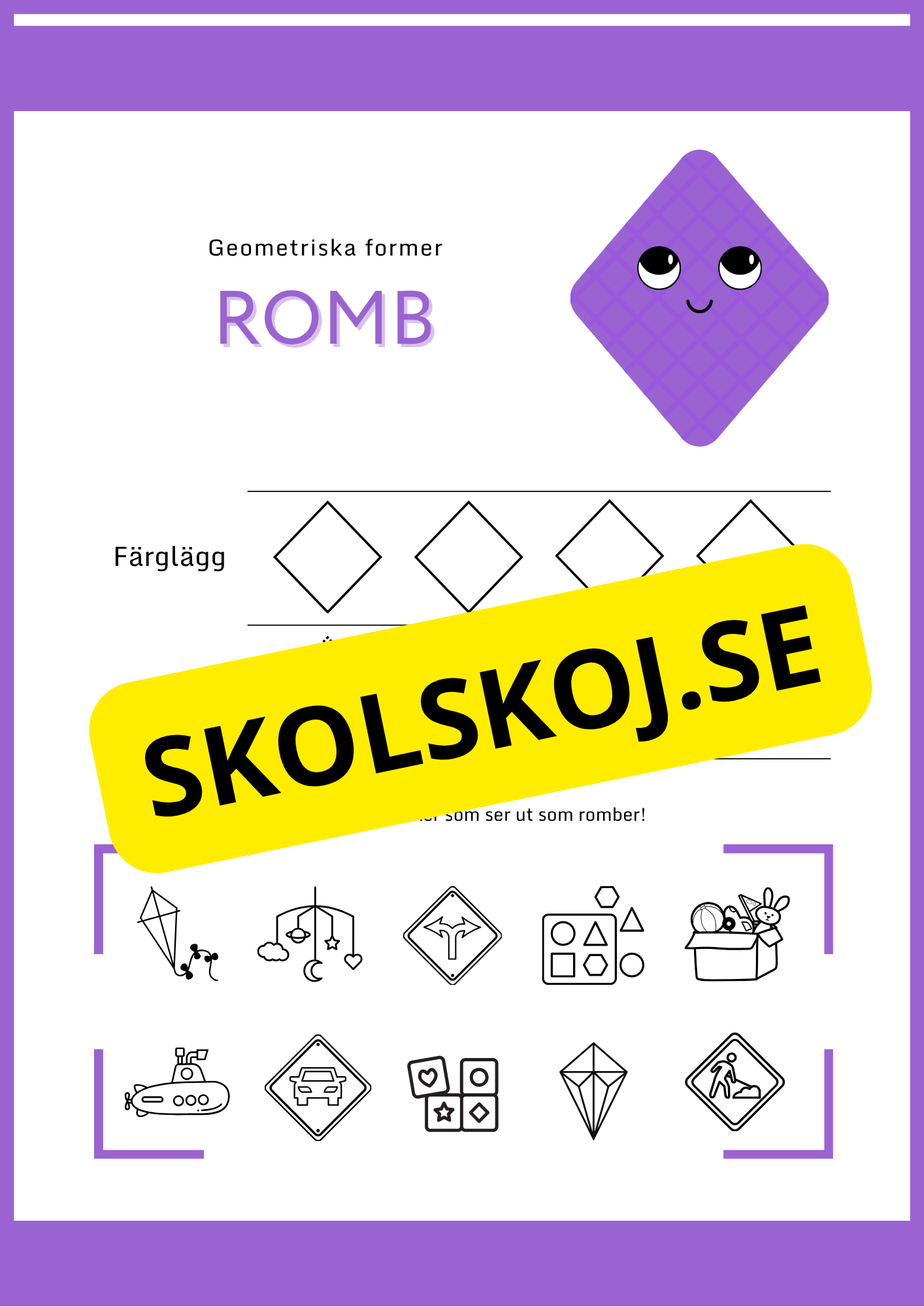 Enkel geometri – Stort paket