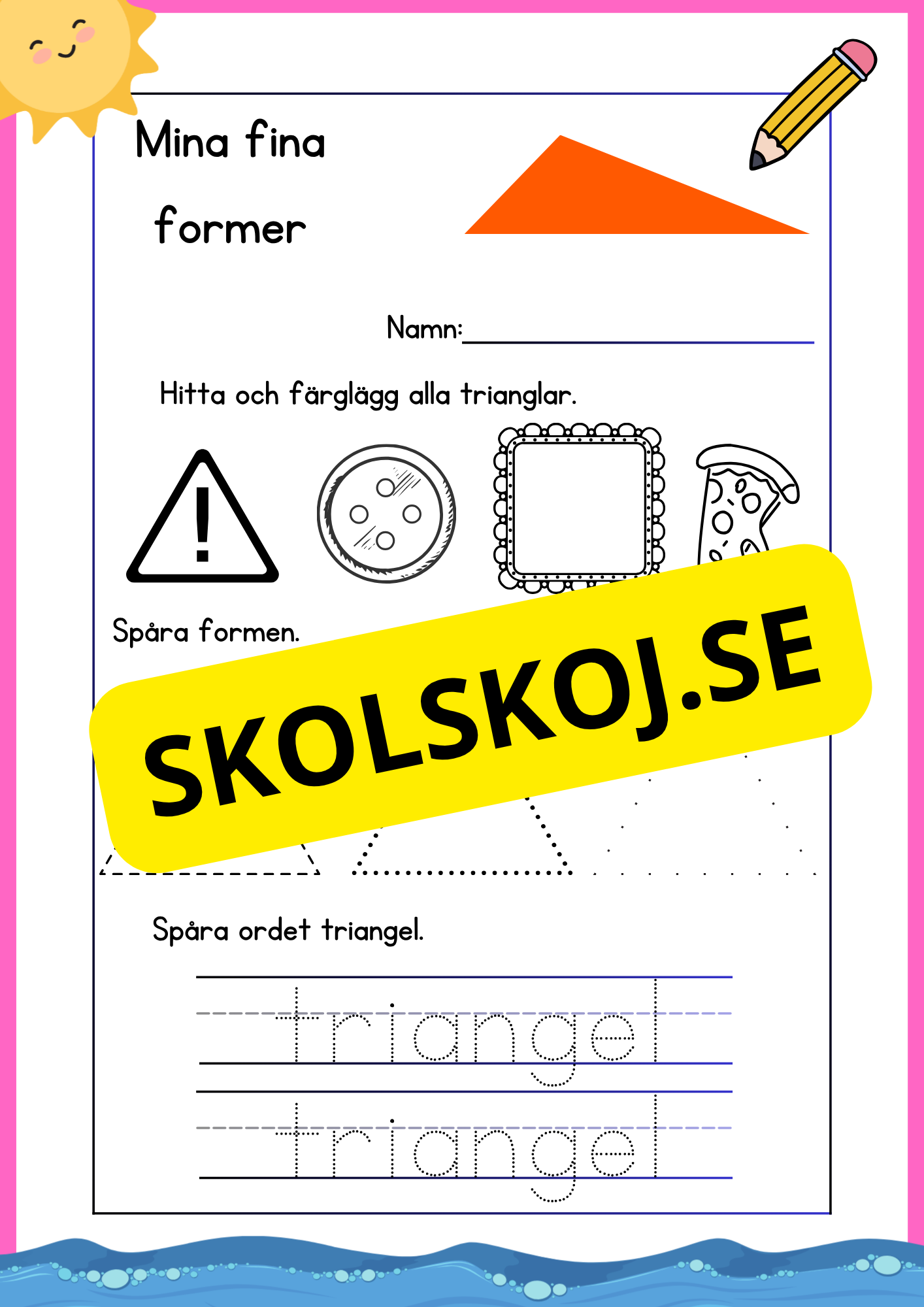 Enkel geometri – Stort paket