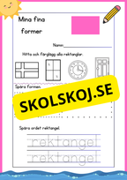 Enkel geometri – Stort paket