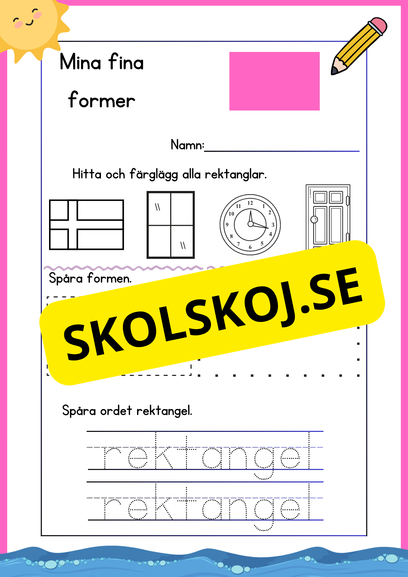 Enkel geometri – Stort paket
