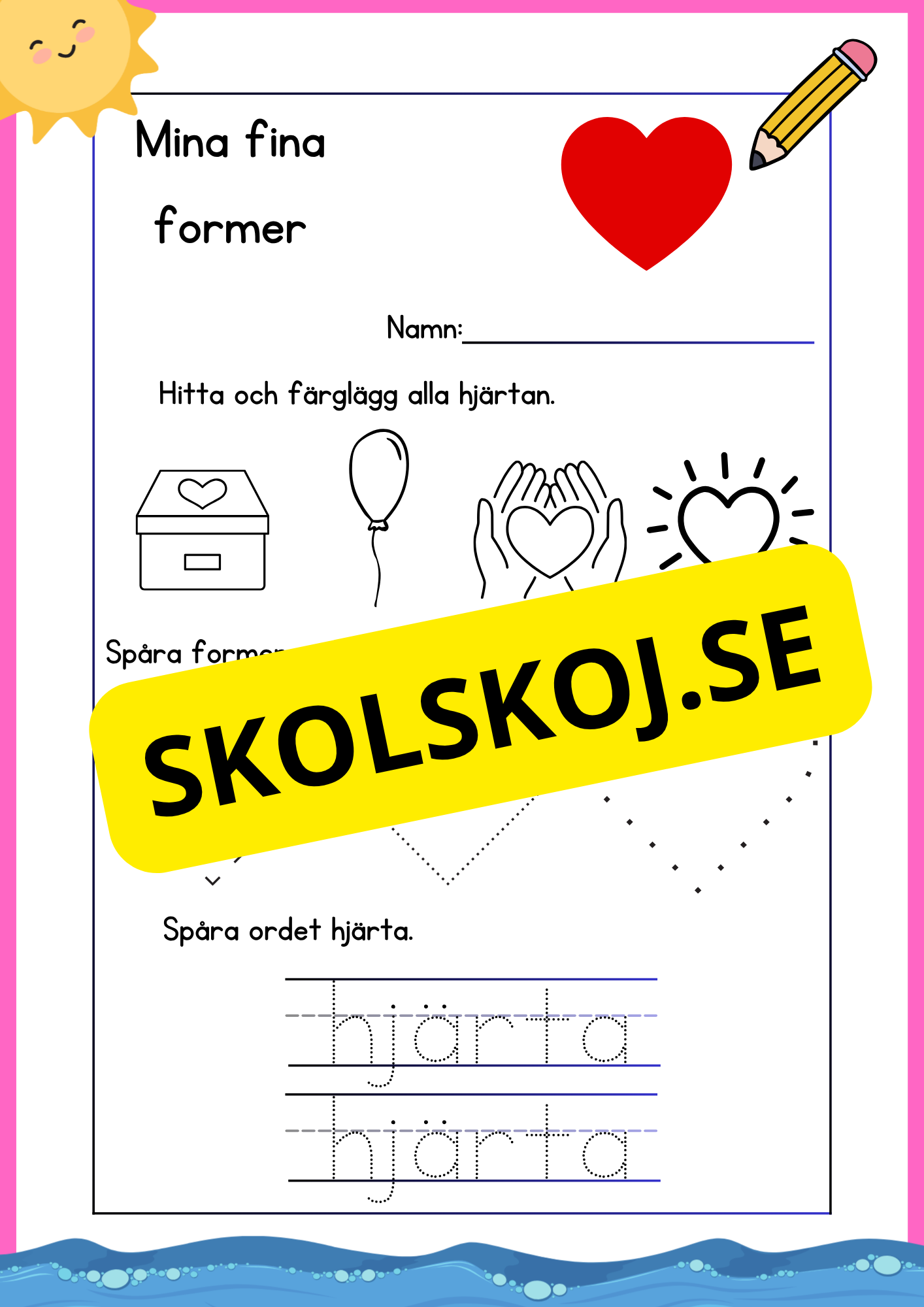 Enkel geometri – Stort paket