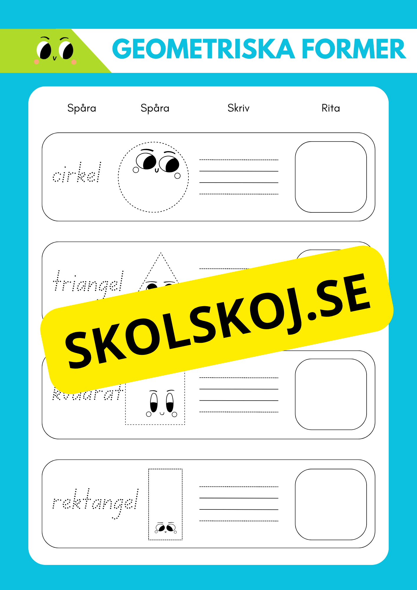 Enkel geometri – Stort paket
