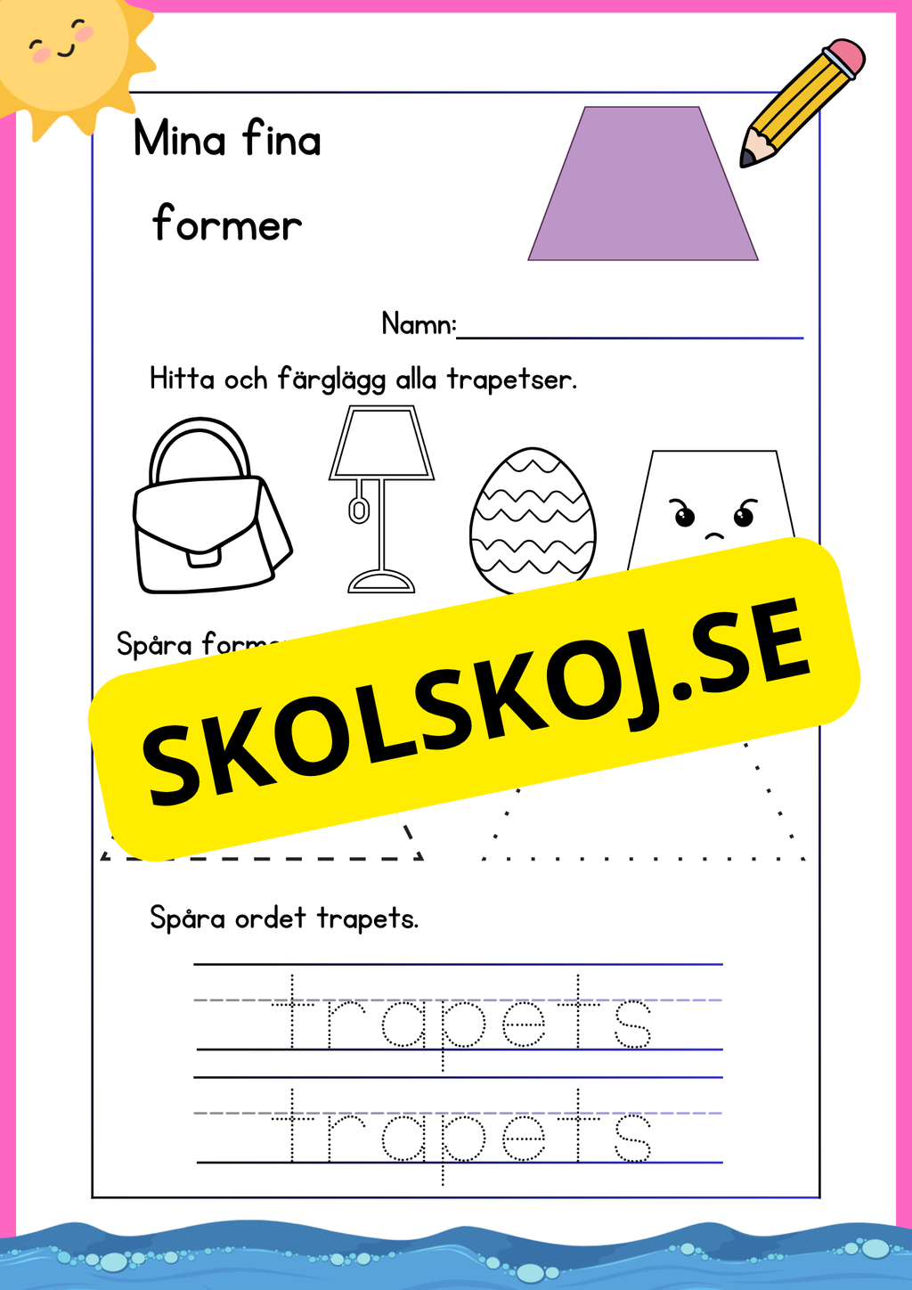 Enkel geometri – Stort paket