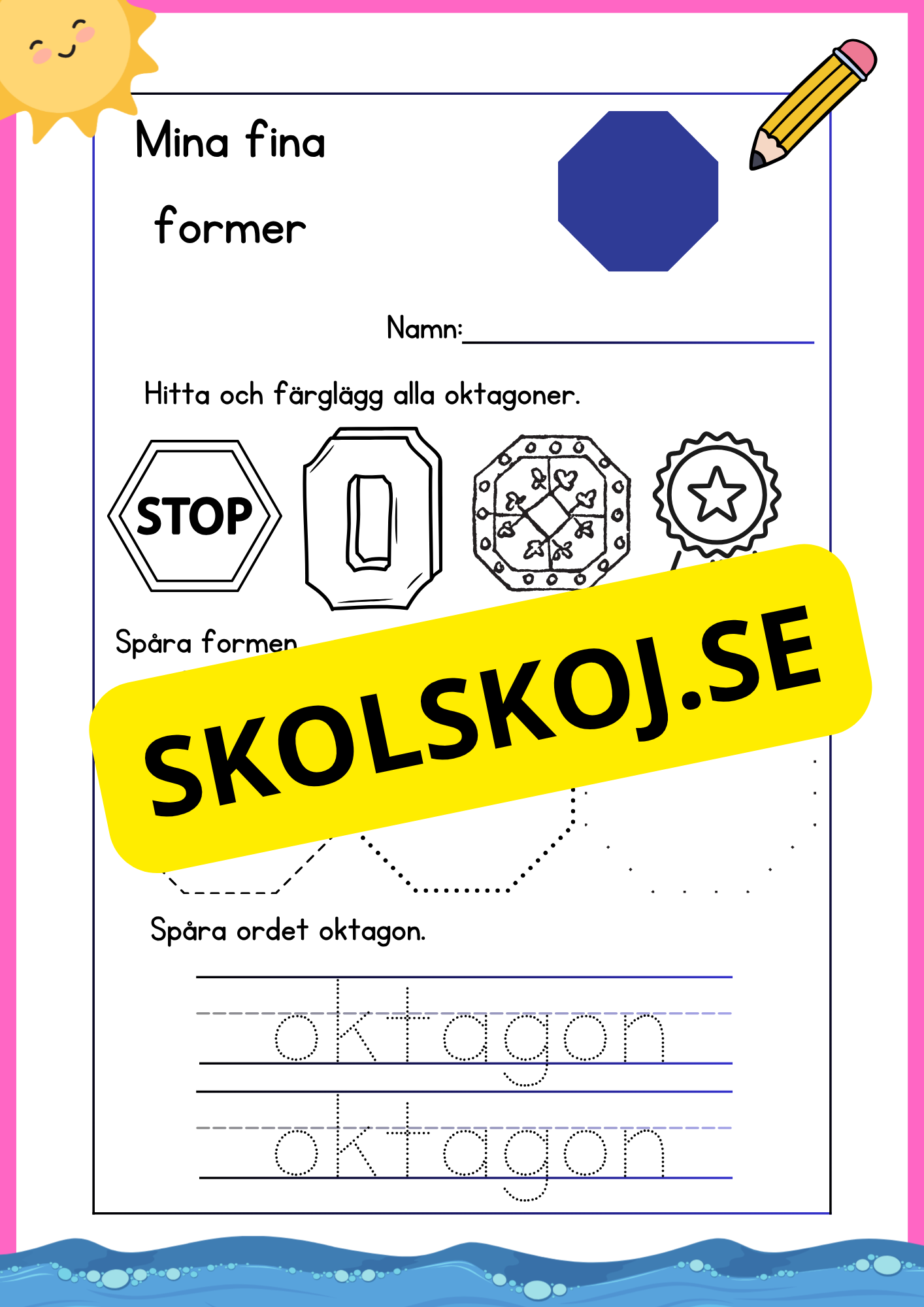 Enkel geometri – Stort paket
