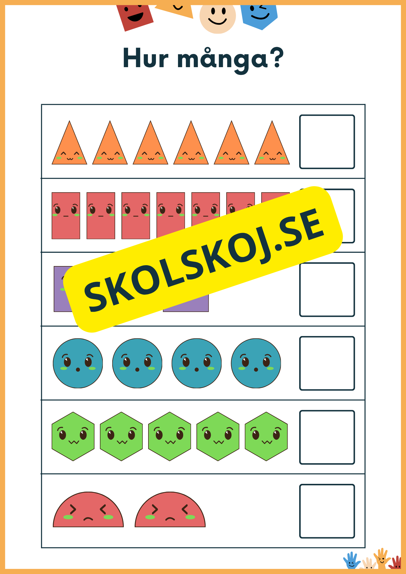 Enkel geometri förskola