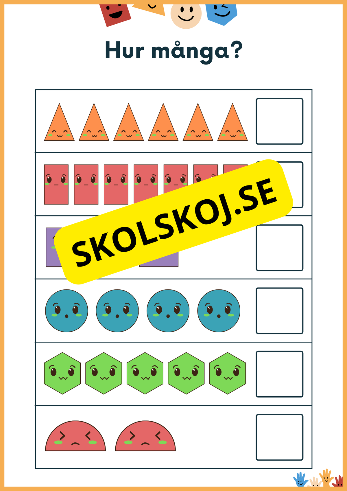 Enkel geometri förskola