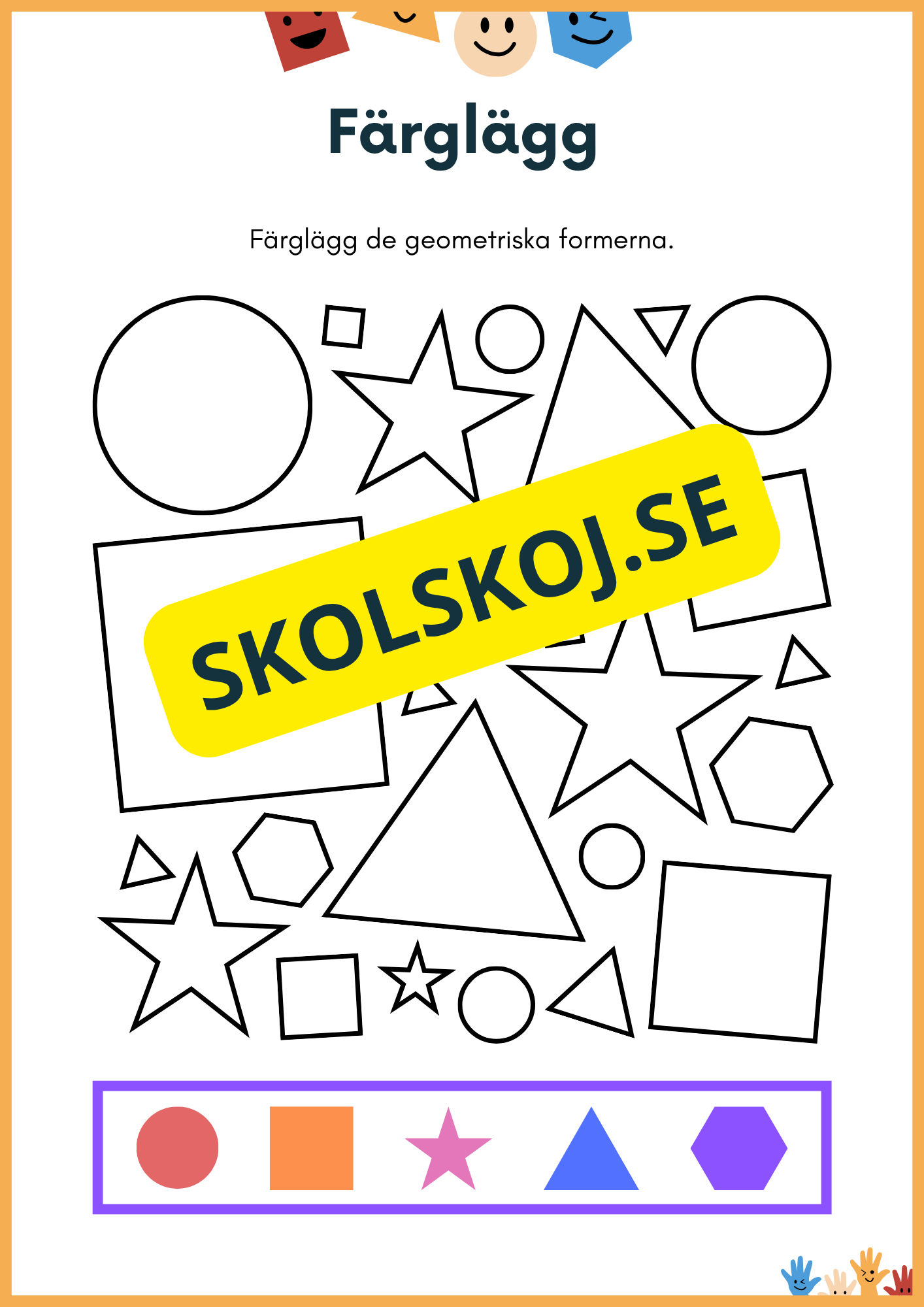 Enkel geometri förskola