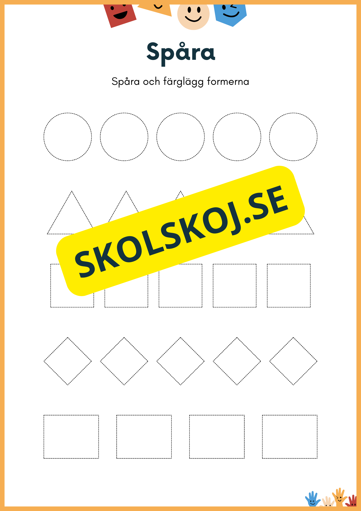Enkel geometri förskola
