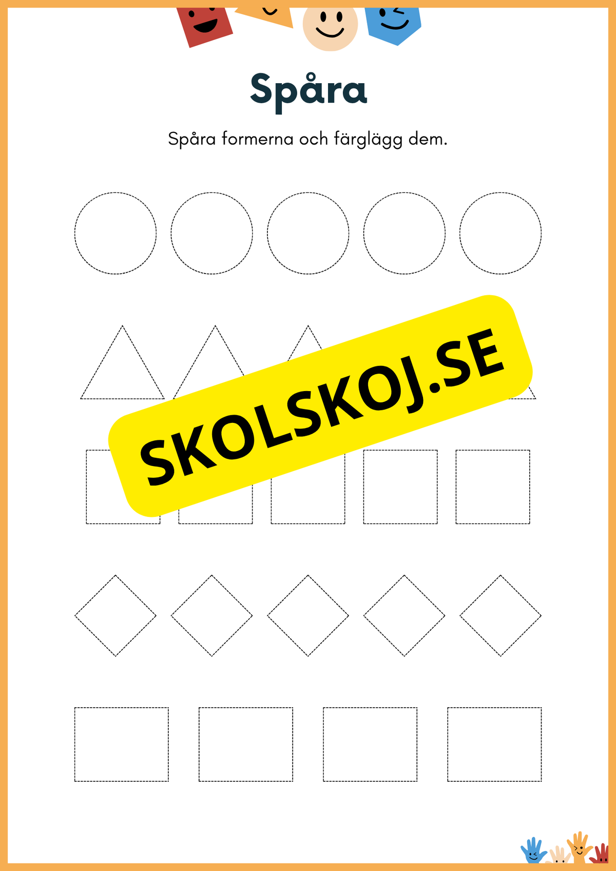 Enkel geometri förskola