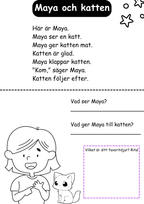 Enkel läsförståelse del 4