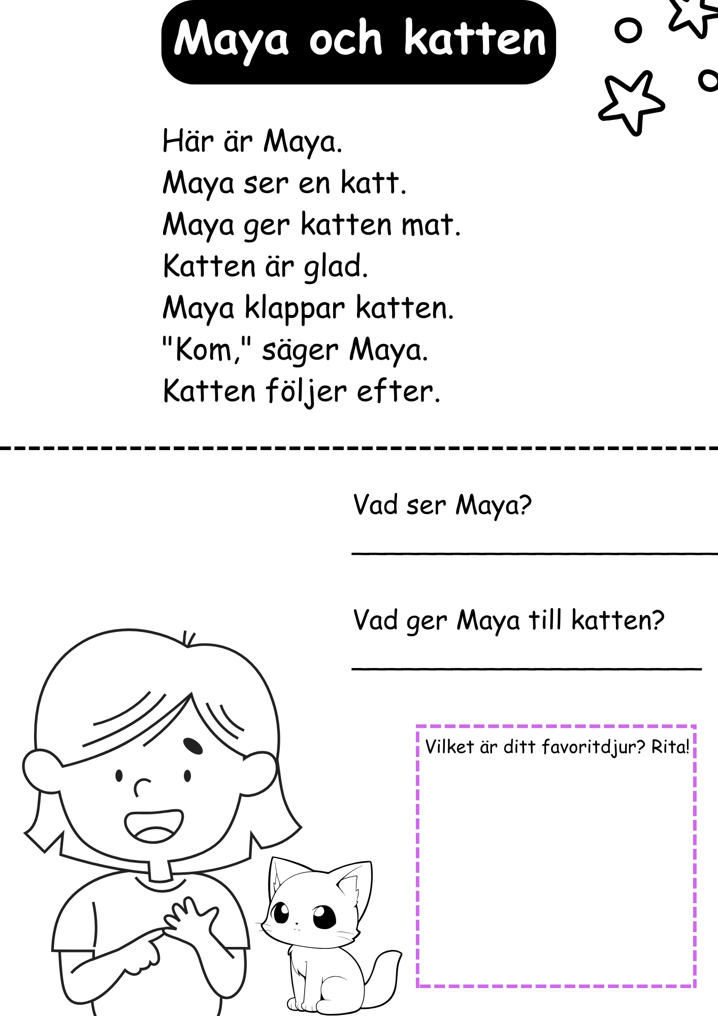 Enkel läsförståelse del 4