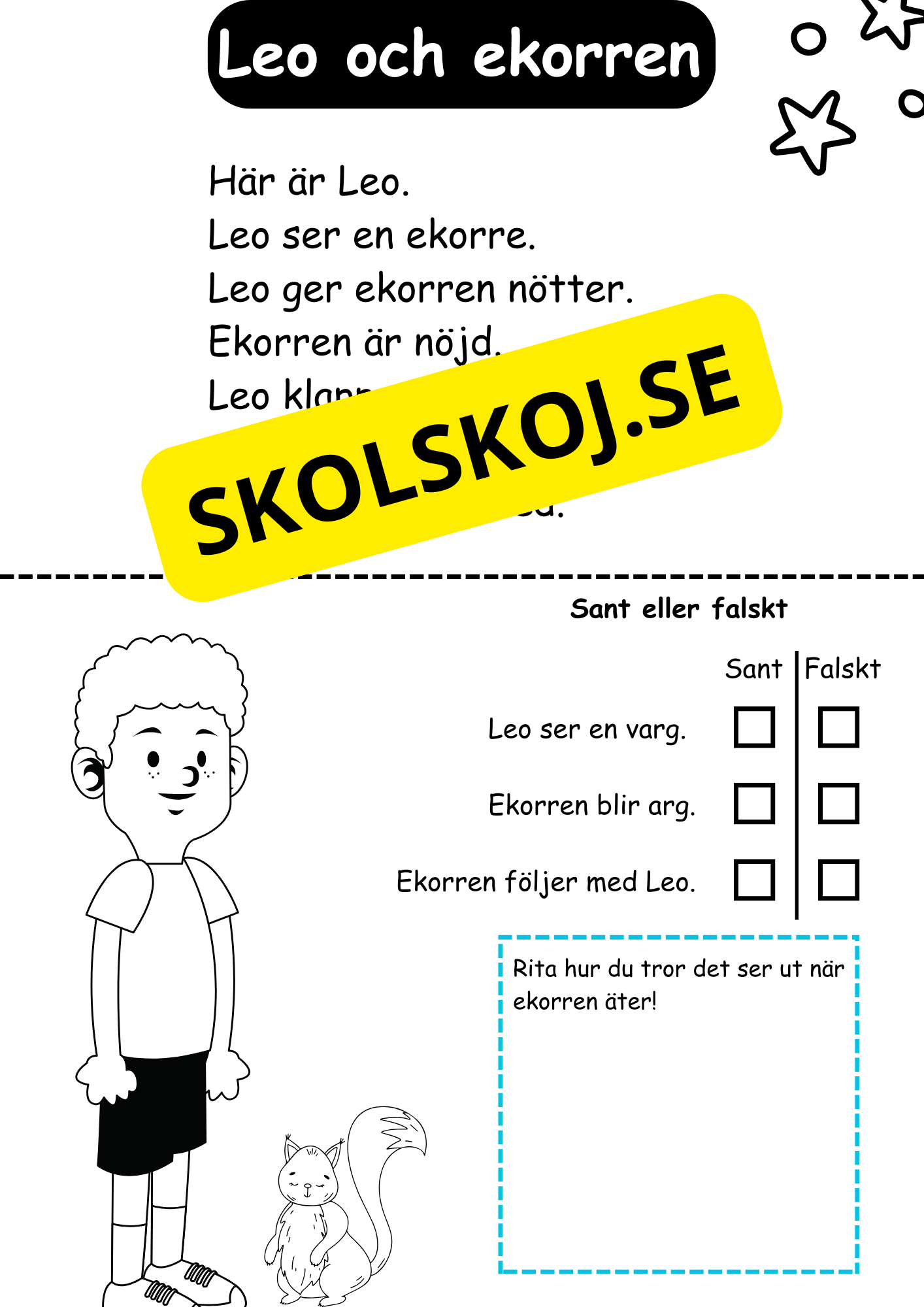 Enkel läsförståelse del 4
