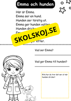 Enkel läsförståelse del 4