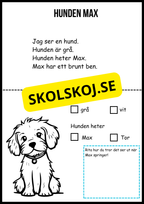 Enkel läsförståelse del 5