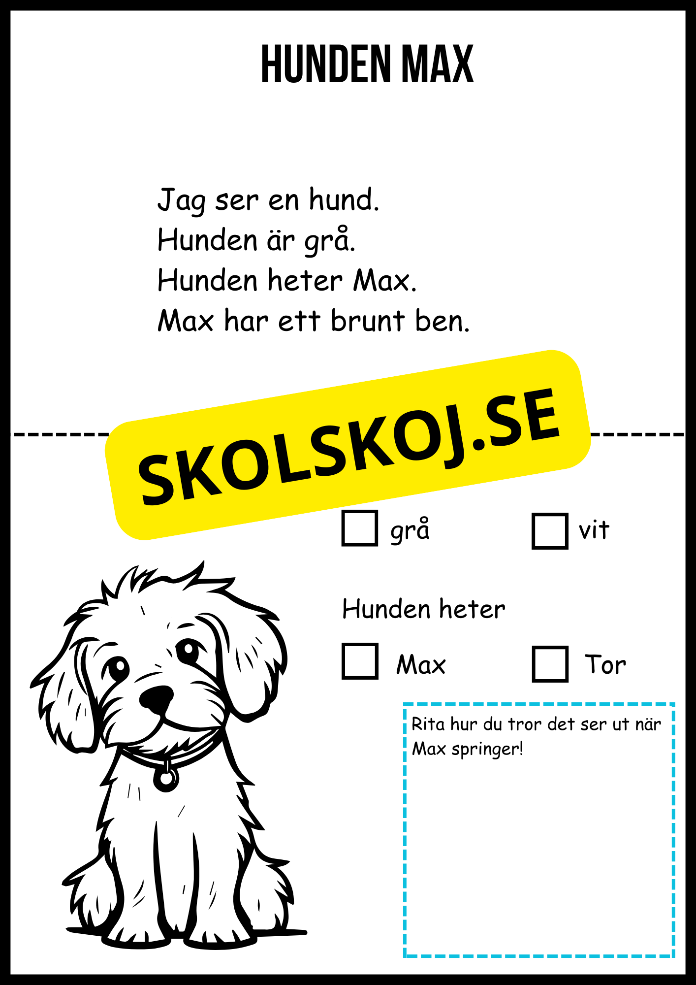 Enkel läsförståelse del 5