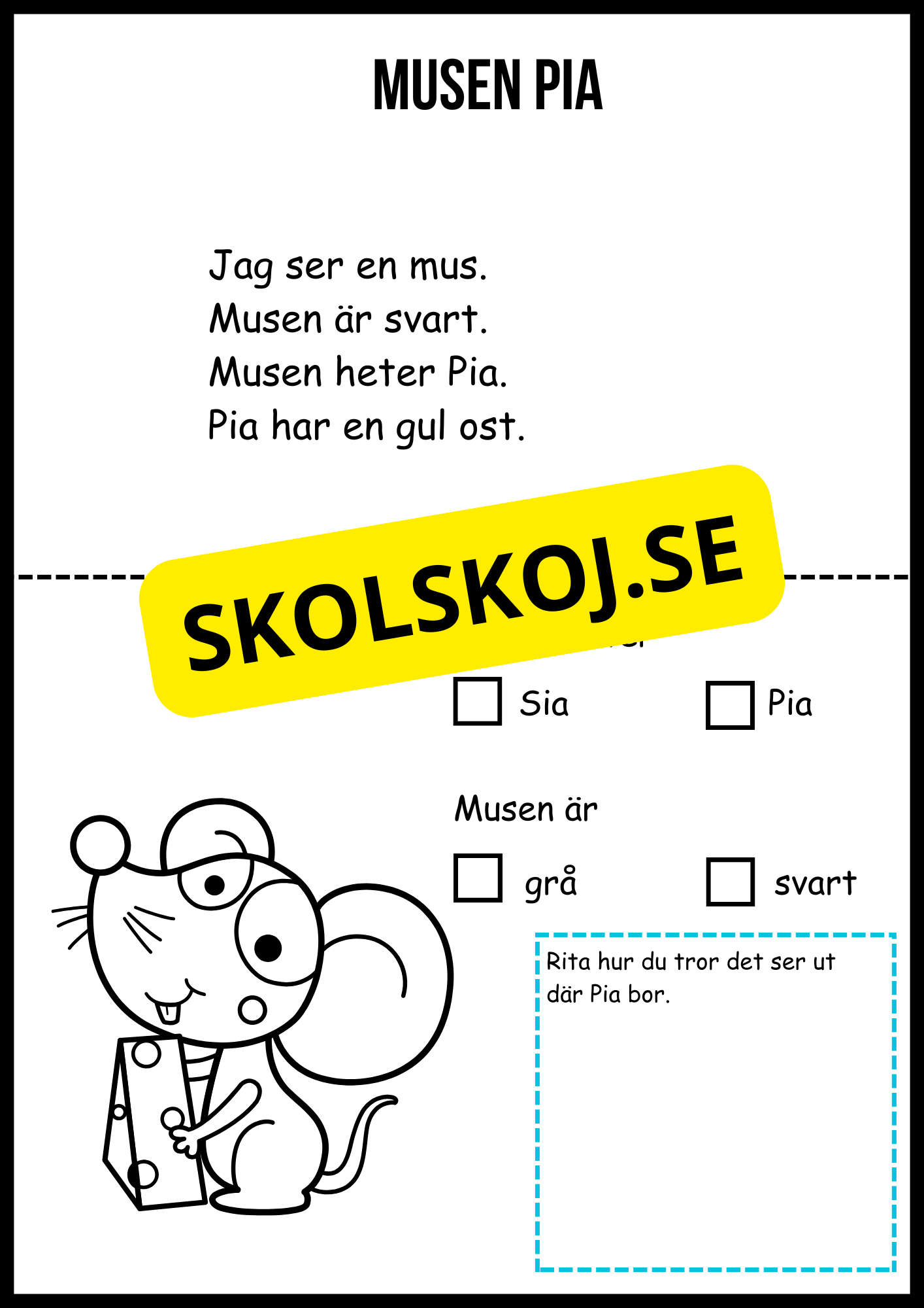 Enkel läsförståelse del 5