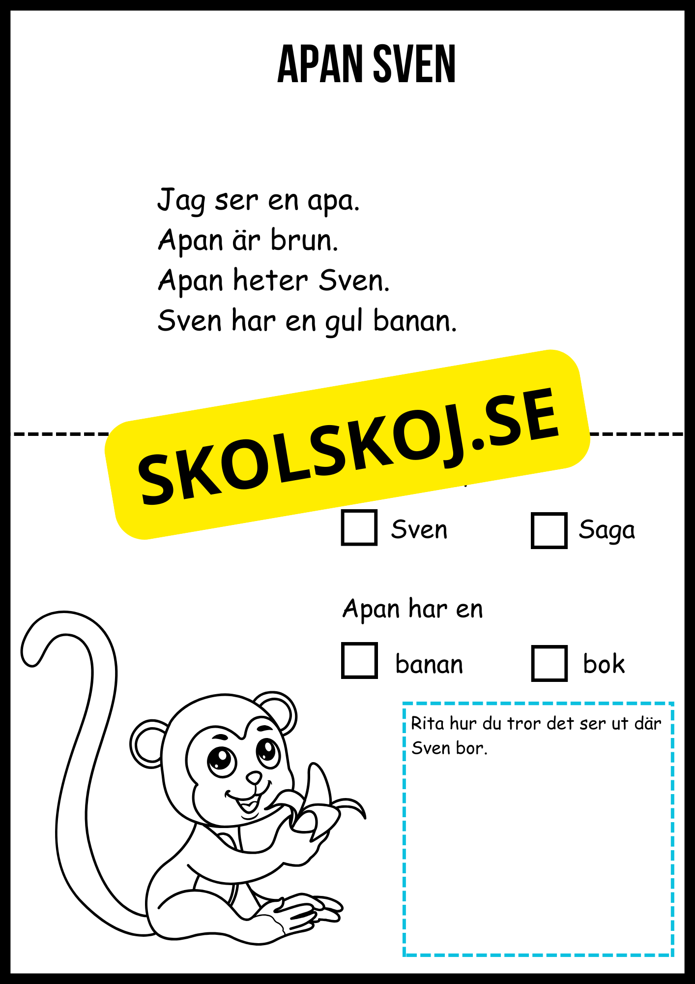 Enkel läsförståelse del 5