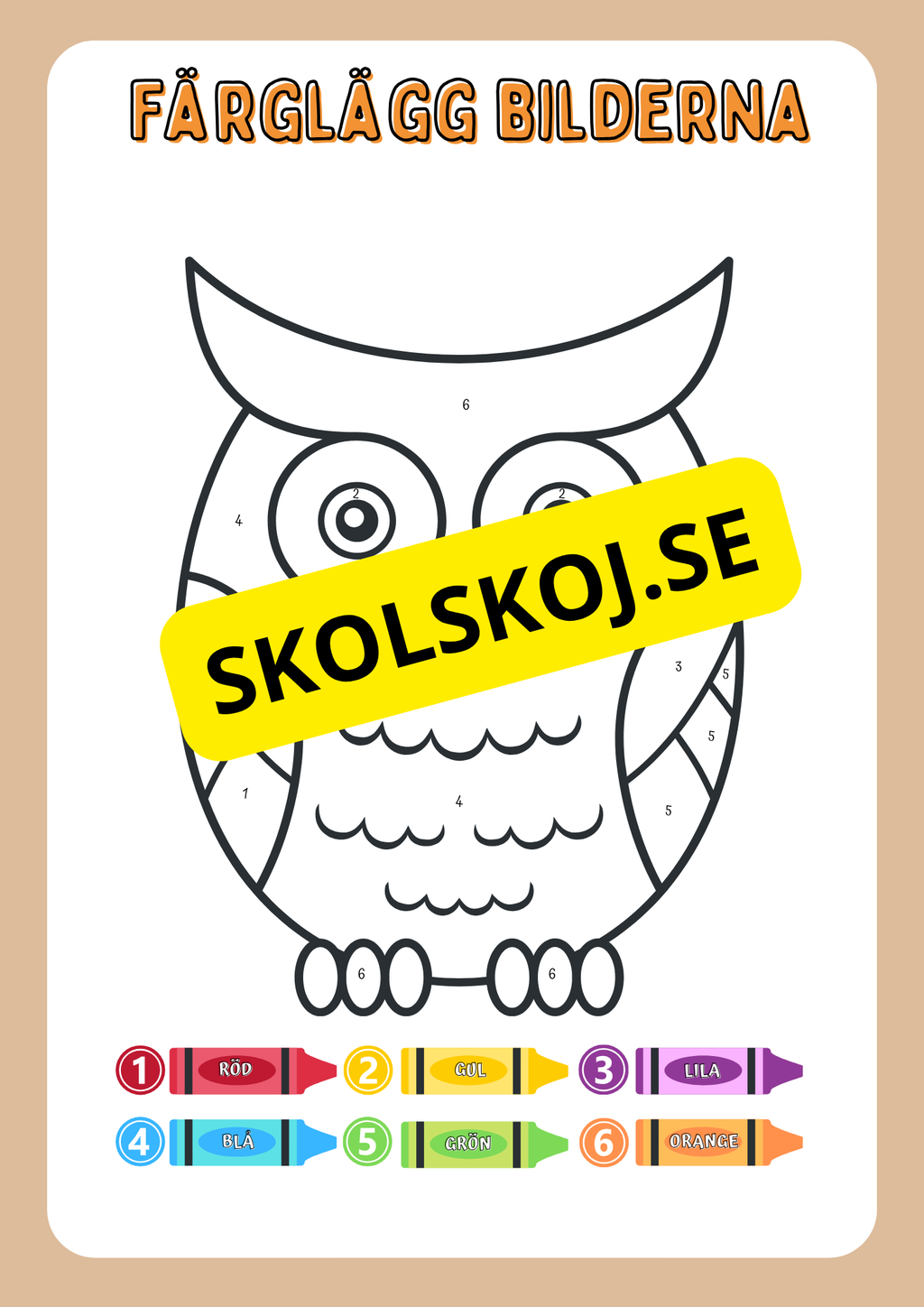 Enkel matematik - Blandade uppgifter - Häfte