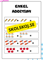 Enkel matematik - Blandade uppgifter