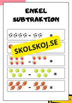 Enkel matematik - Blandade uppgifter