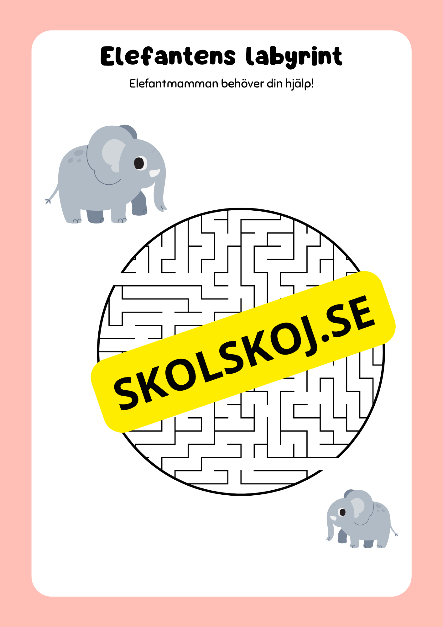Extra matteuppgifter med söta djur - Förskoleklass - Årskurs 2