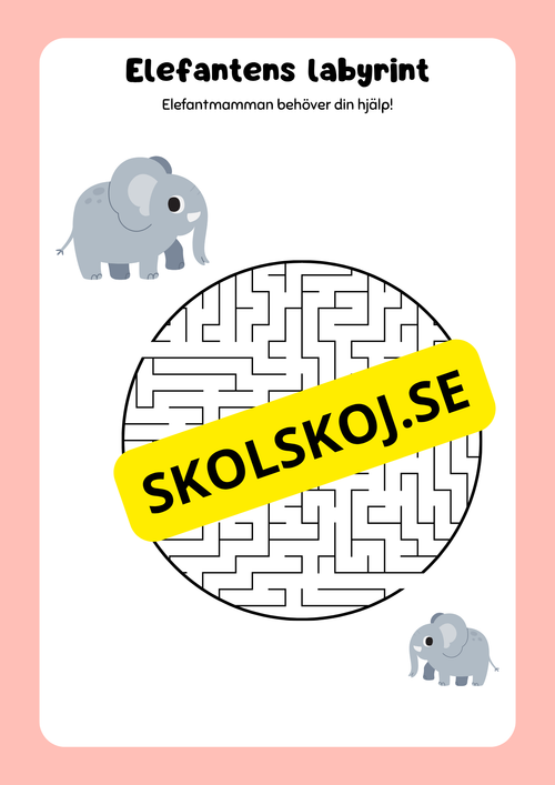 Extra matteuppgifter med söta djur - Förskoleklass - Årskurs 2