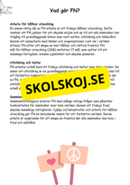 FN dagen - Tillsammans för en bättre värld - Läsförståelse