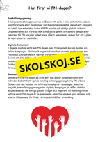 FN dagen - Tillsammans för en bättre värld - Läsförståelse