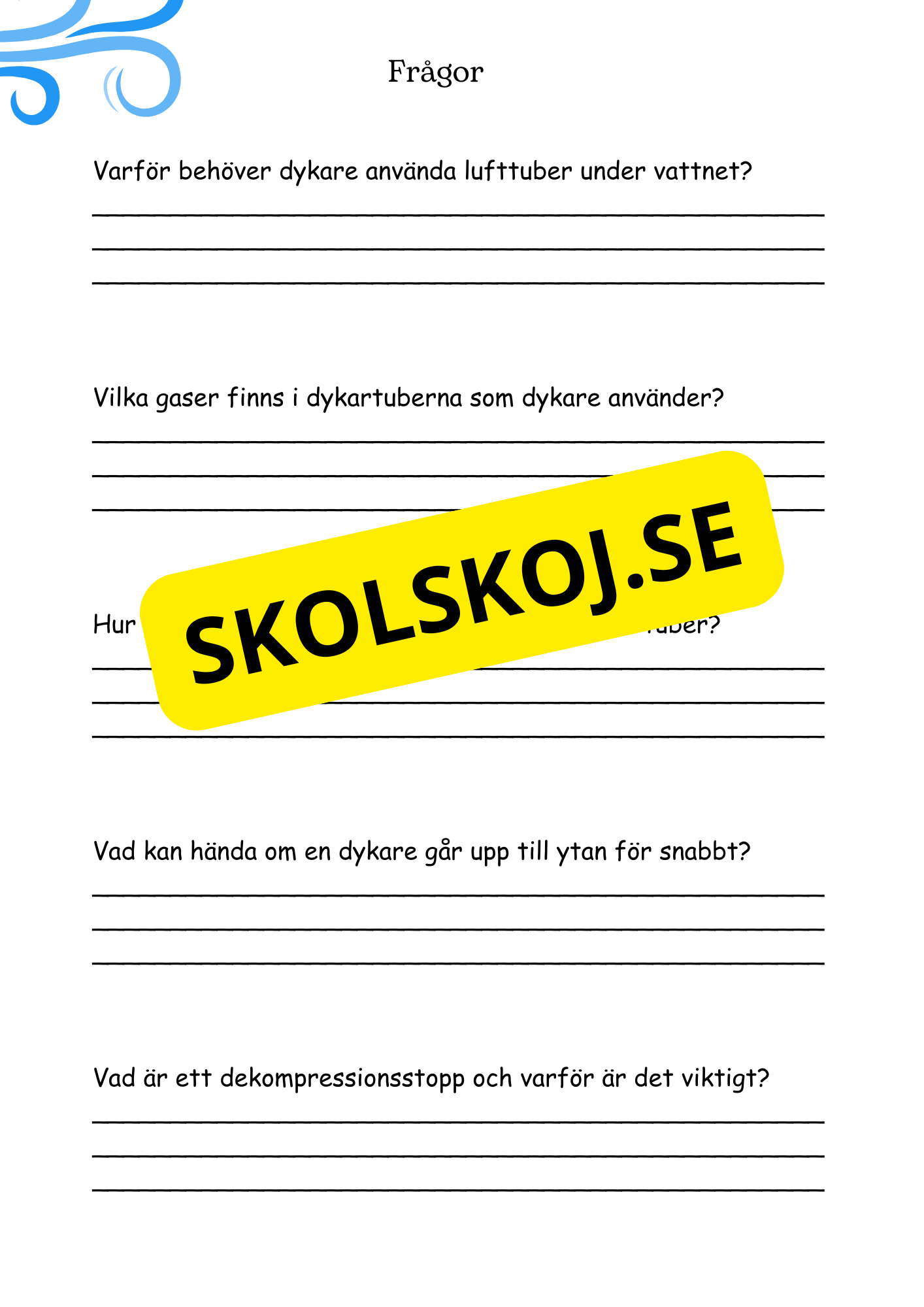 Fakta om luften