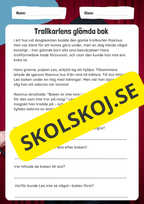 Fantastiska läsförståelseberättelser