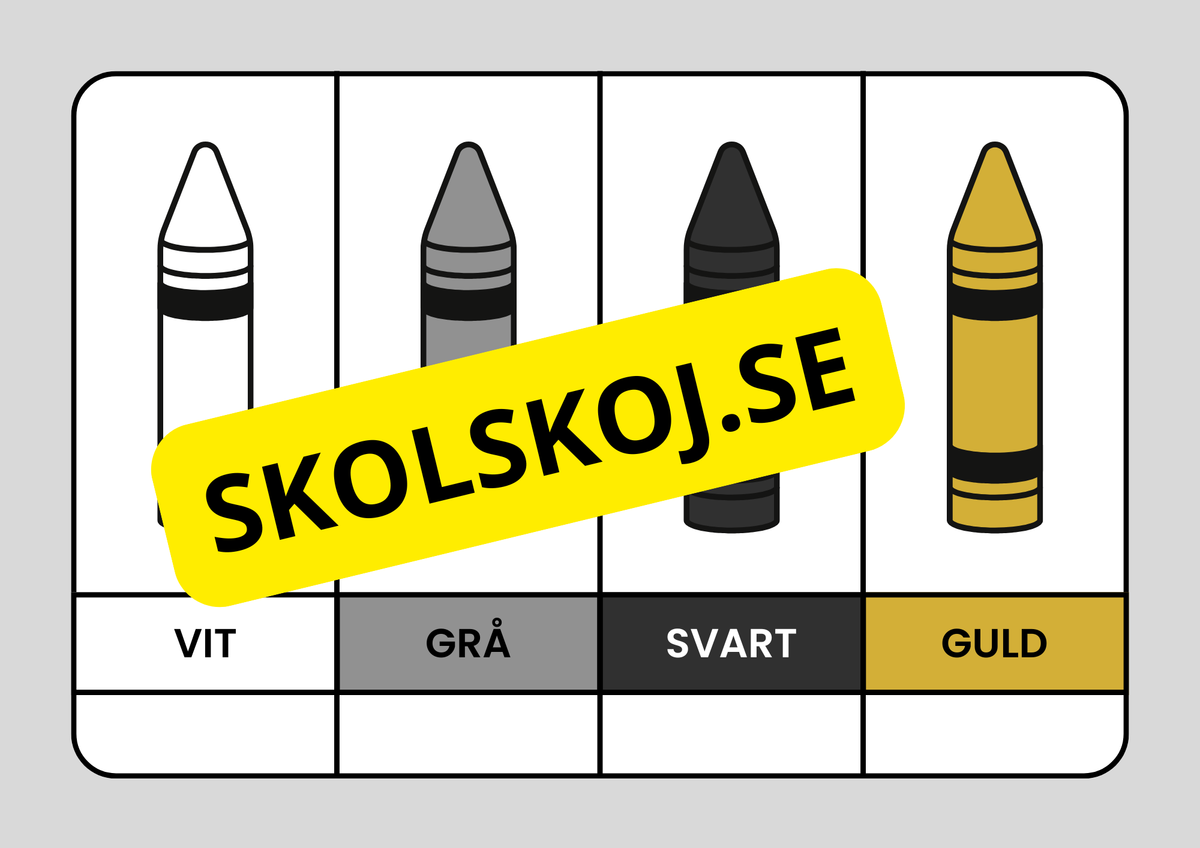Färger – Färgkort med kritor