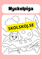 Färglägg insekter