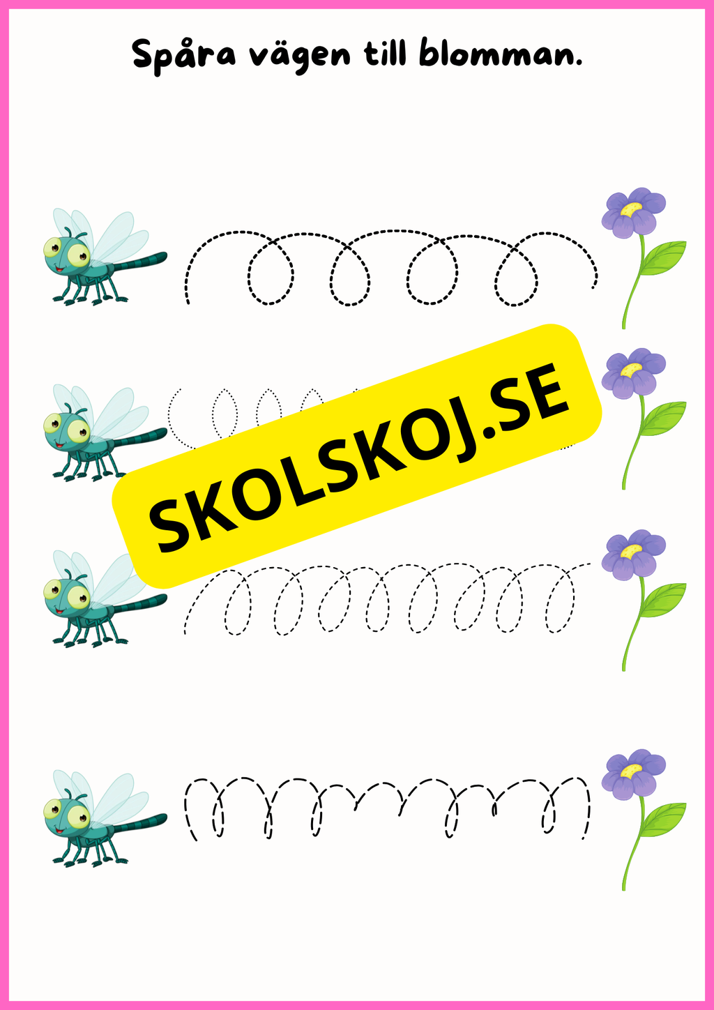 Finmotorik - insekter (27 sidor)