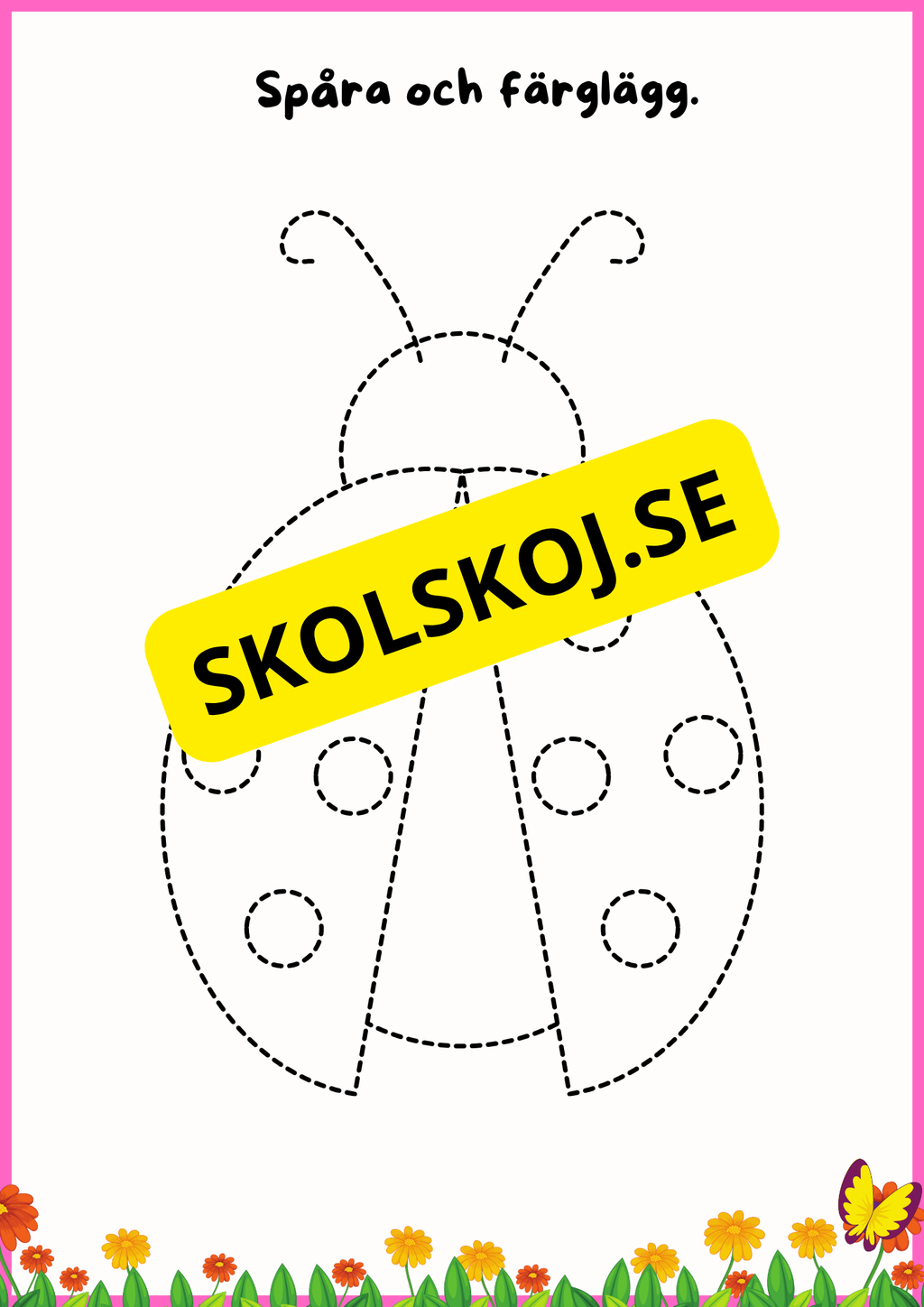 Finmotorik - insekter (27 sidor)