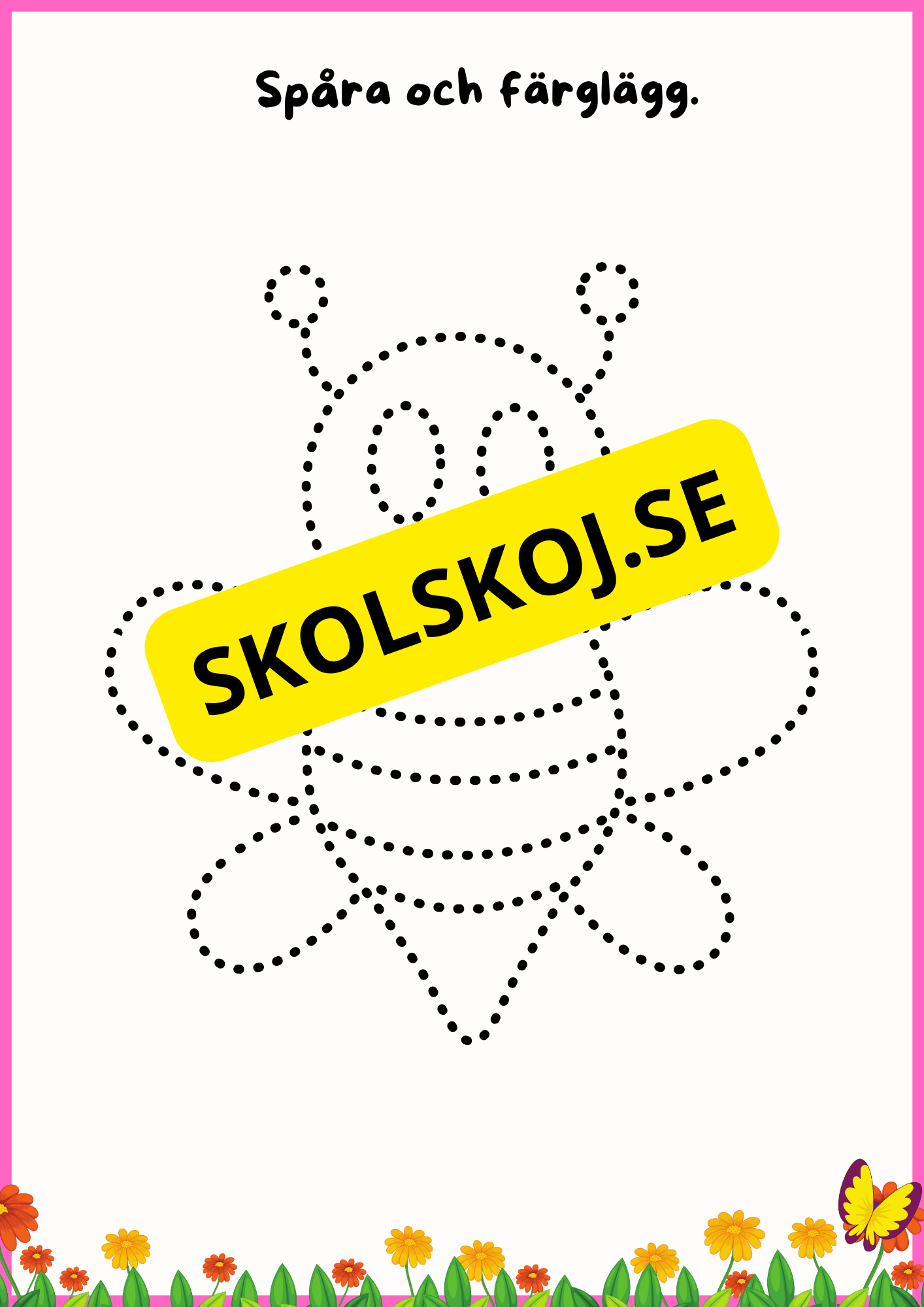 Finmotorik - insekter (27 sidor)