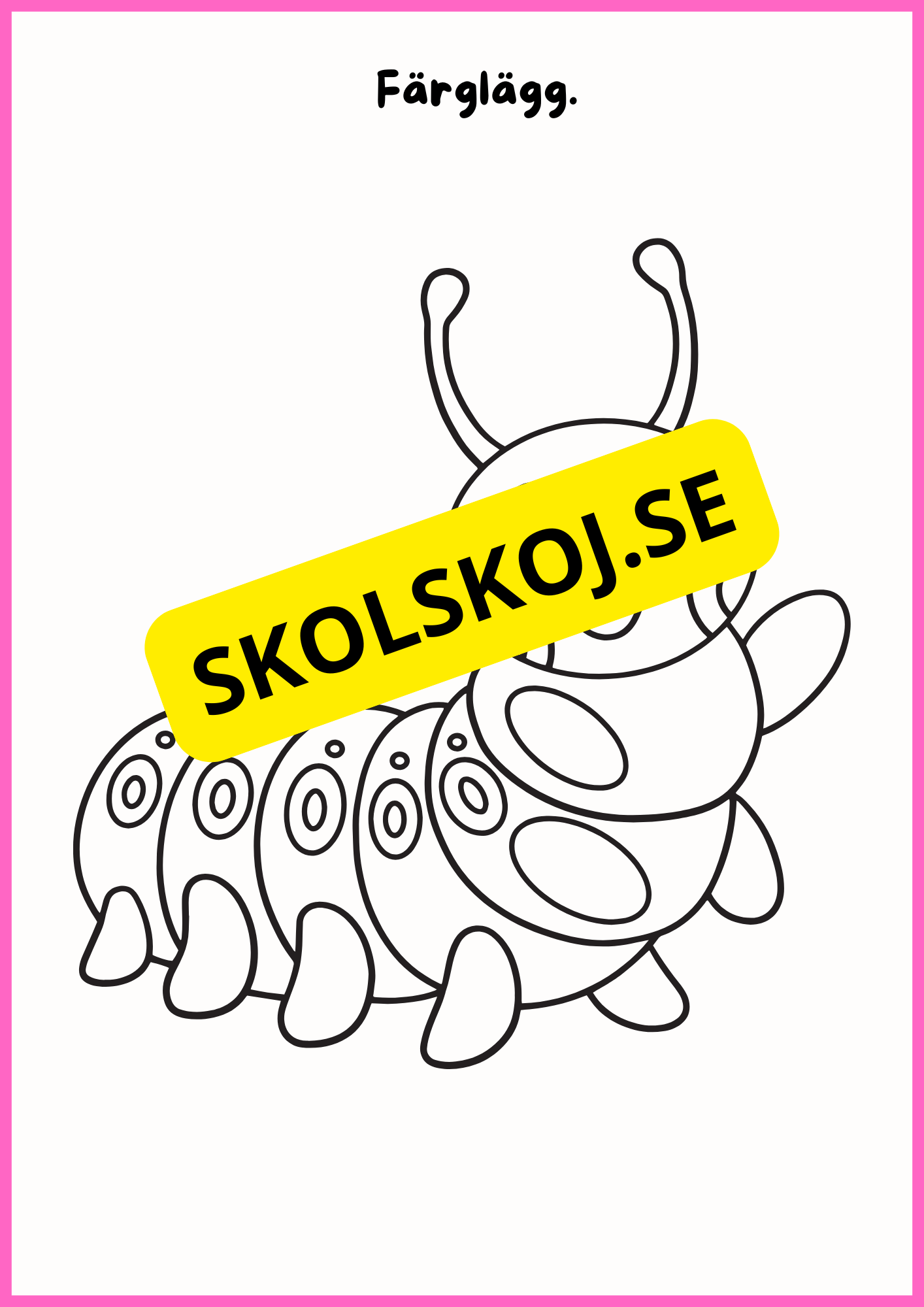 Finmotorik - insekter (27 sidor)