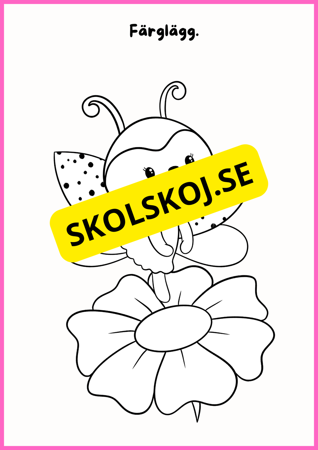 Finmotorik - insekter (27 sidor)