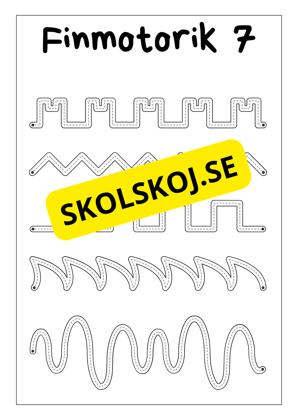 Träna finmotorik