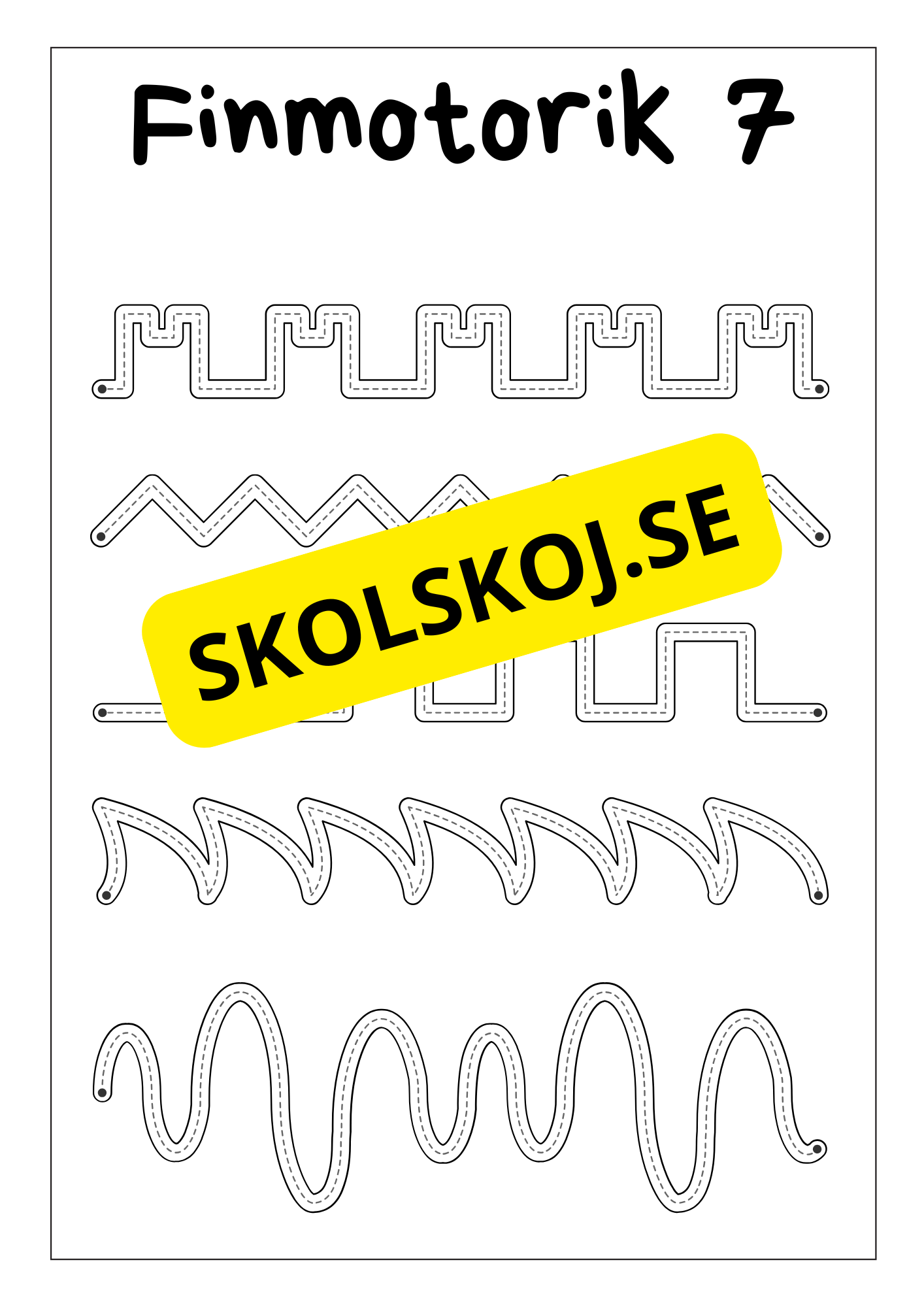 Träna finmotorik
