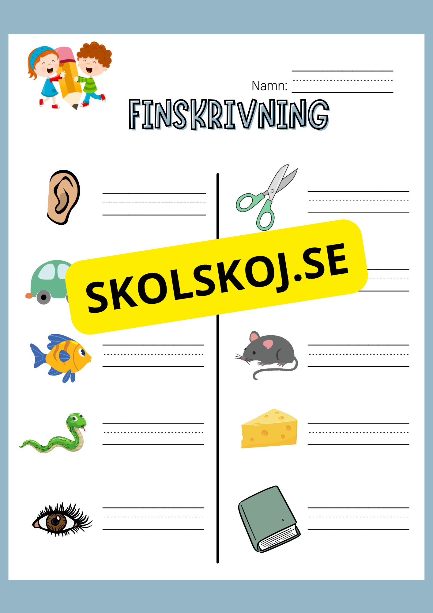 Finskrivning - Häfte
