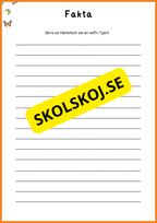 Fjärilens liv - Häfte 20 sidor