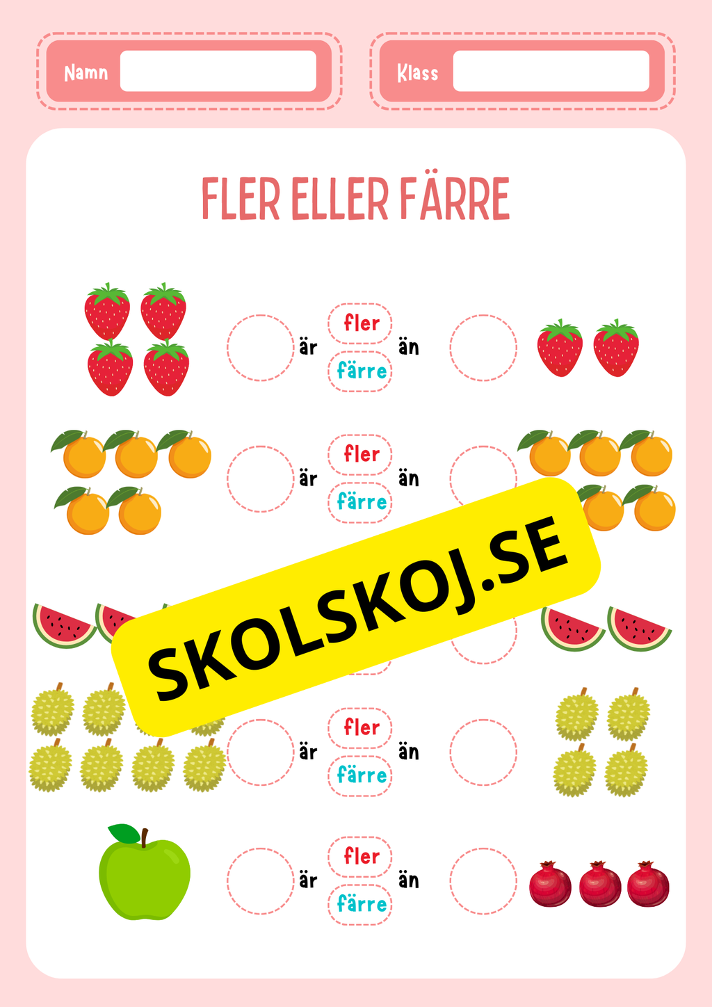 Fler eller färre