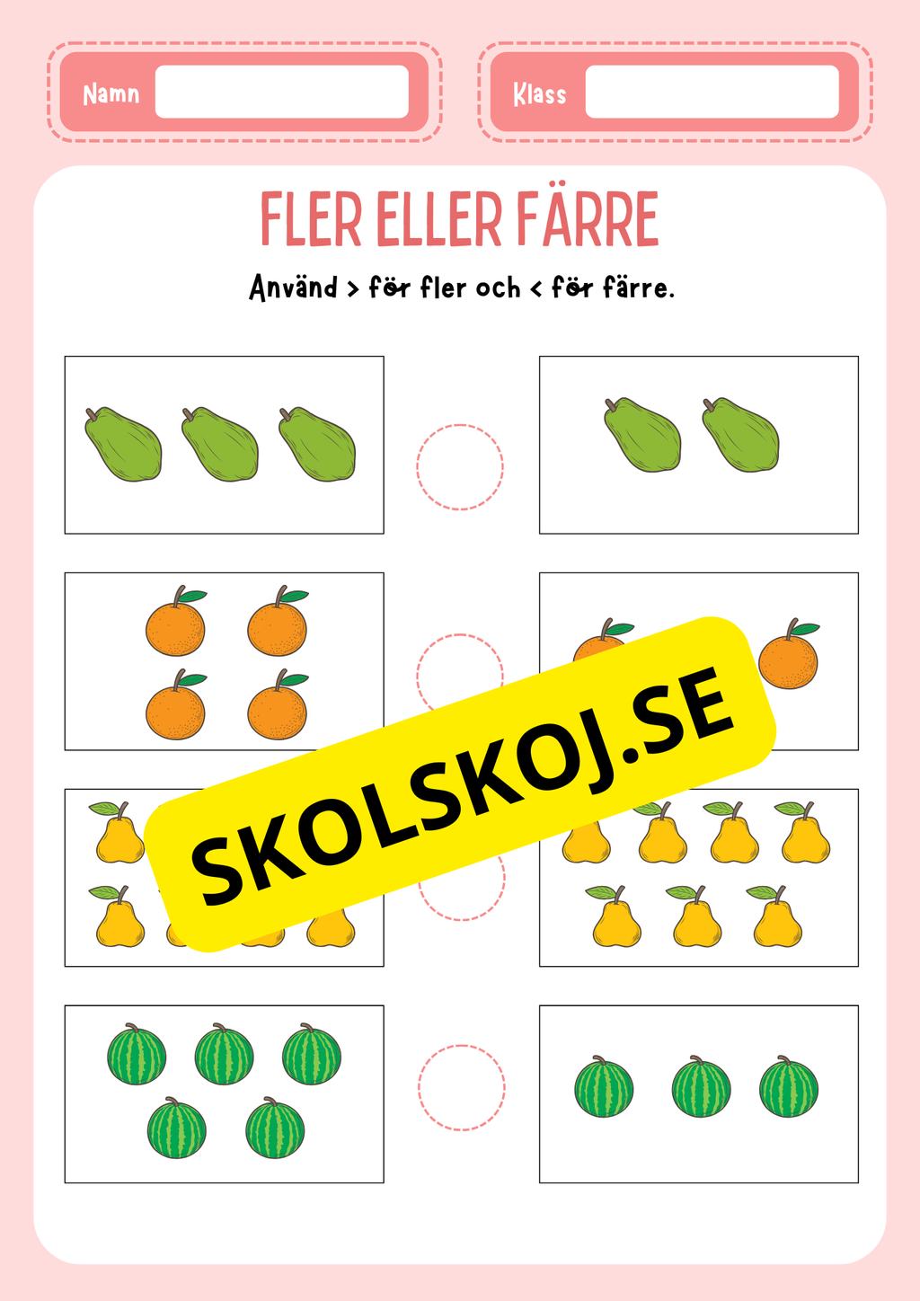 Fler eller färre