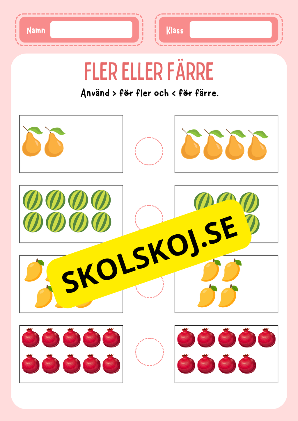 Fler eller färre