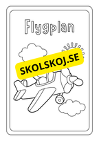Fordon - Målarbok